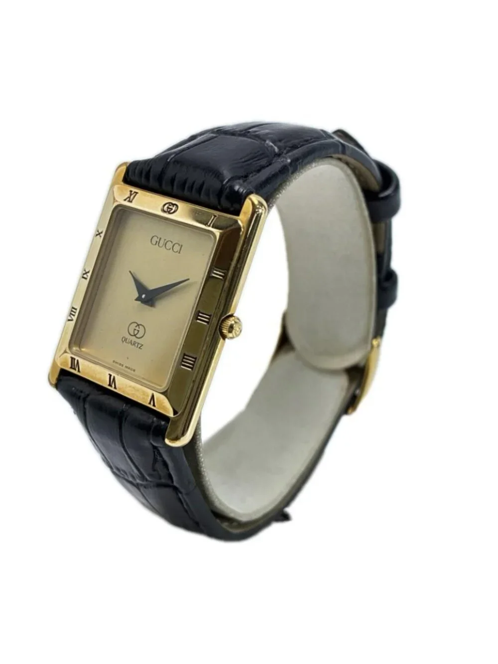 Gucci Square Gold Watch
